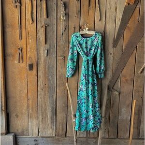 Vintage Floral Dress